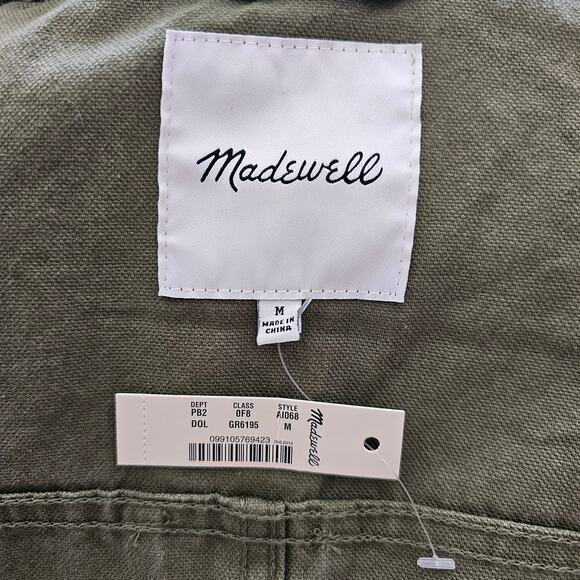 MADEWELL NWT Dispatch Military Inspired Jacket in Desert Olive Sz M - Picture 6 of 16
